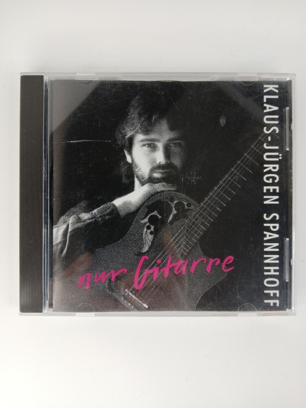Klaus-Jürgen Spannhoff – Nur Gitarre CD 1990 Guitar Instrumental Beatles